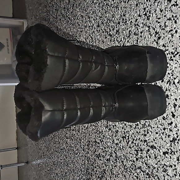 Totes black snow boots - Picture 3 of 5